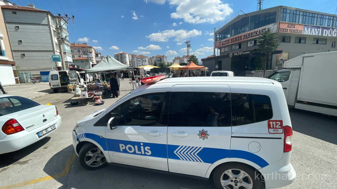 Karamanda Semt Pazarinda Kavga Polis Ekipleri Sevk Edildi1