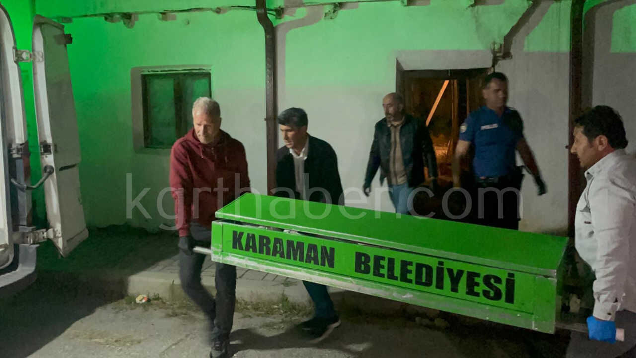 Karamanda Supheli Olum 66 Yasindaki Adam Olu Bulundu7