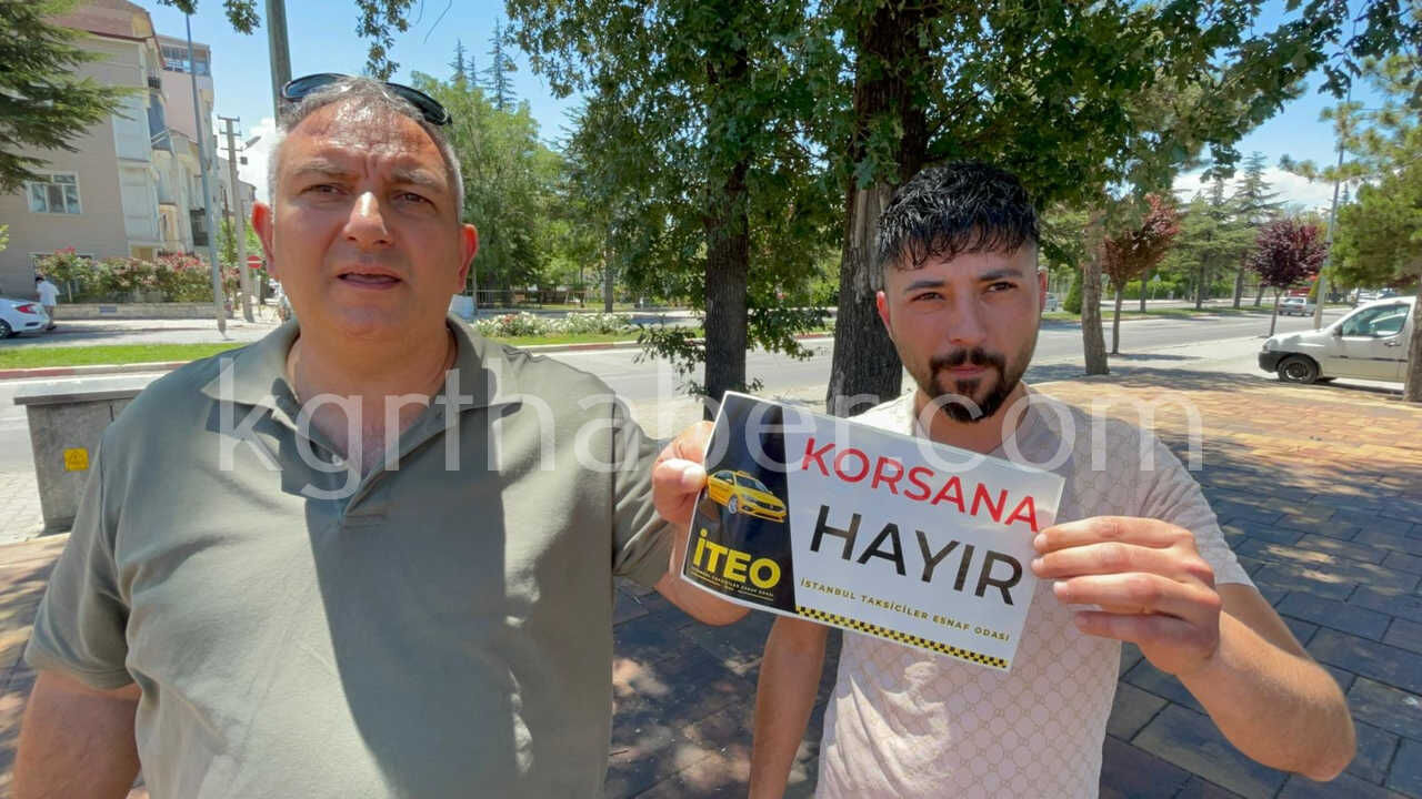 Karamanda Taksicilerden Musteri Kiligina Girerek Korsan Takibi 100 Bin Lira Ceza Kesildi5