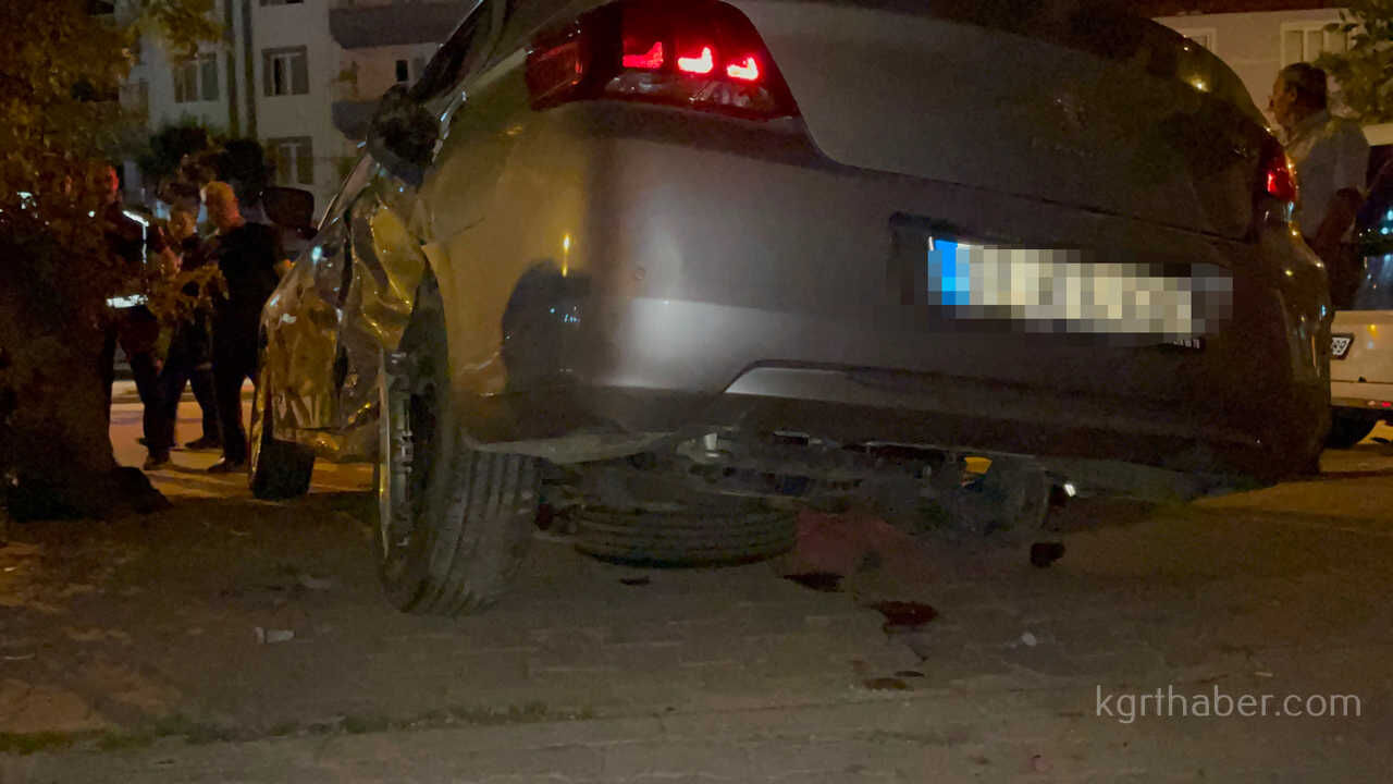 Kontrolden Cikan Pikap Karsi Seride Gecerek Park Halindeki Araclara Carpti 1 Yarali5