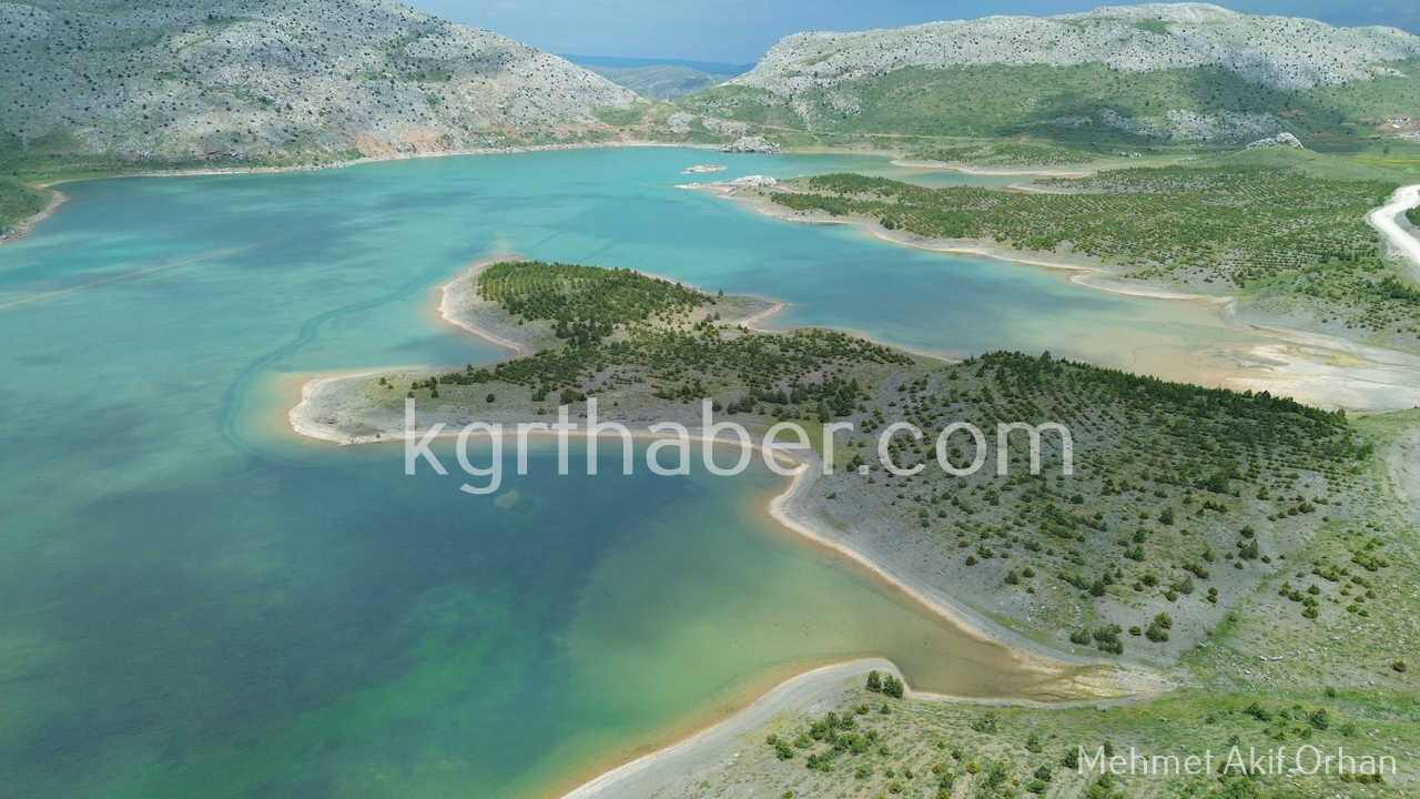 Konyada Kuruyan Sariot Golu Su Tuttu Muhtesem Manzarasiyla Ziyaretcilerini Bekliyor4