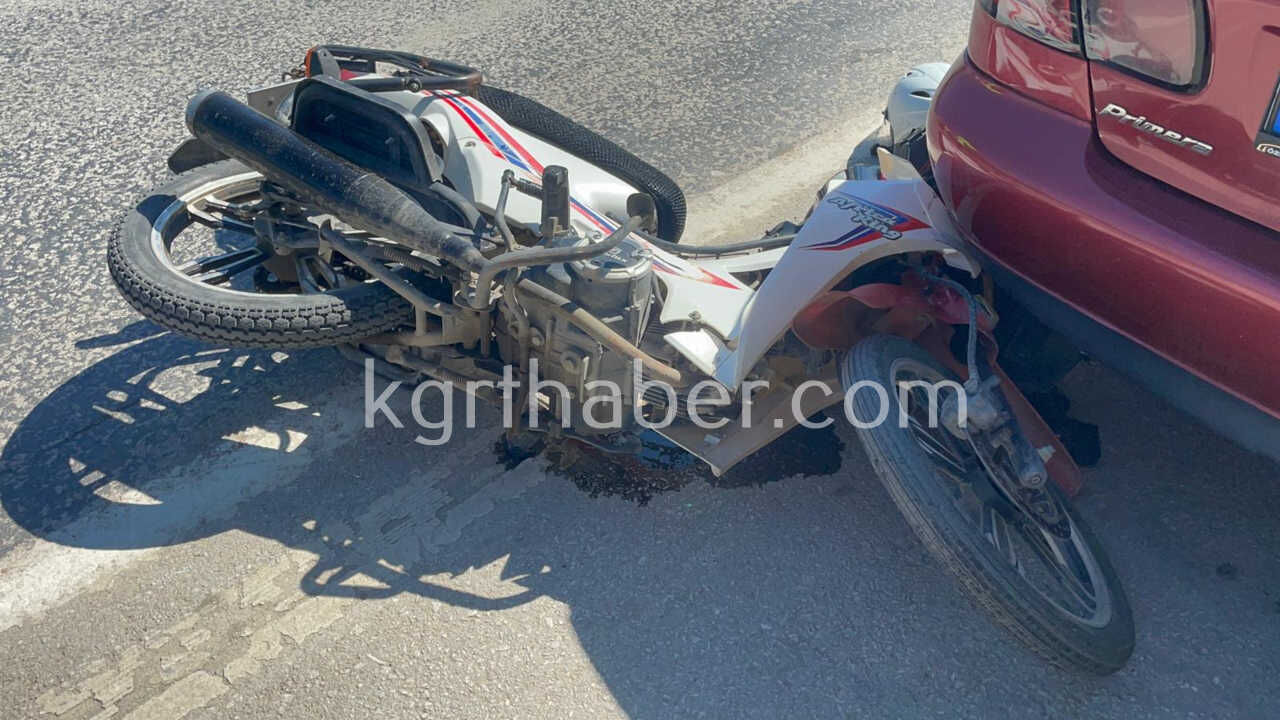 Tirla Carpisan Motosiklet Boyle Savruldu 1 Yarali3