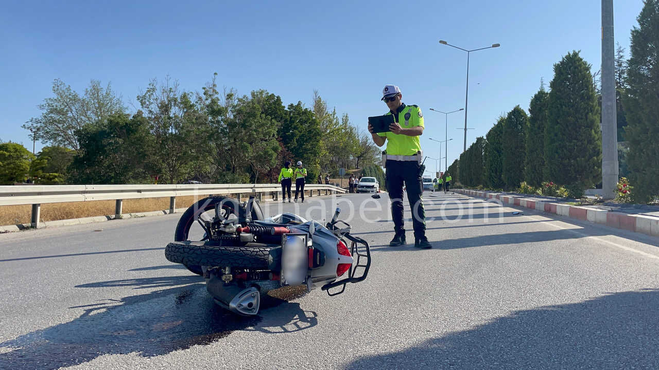60 Metre Suruklenen Motosikletin Surucusu Yaralandi4