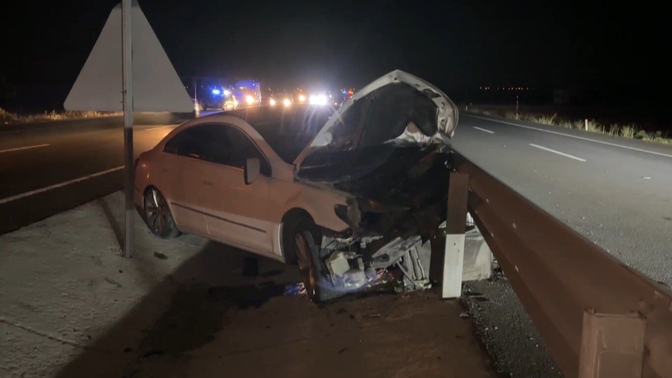 Asiri Hiz Felaket Getirdi Kazadan Sonra Otostop Cekip Kacti (1)