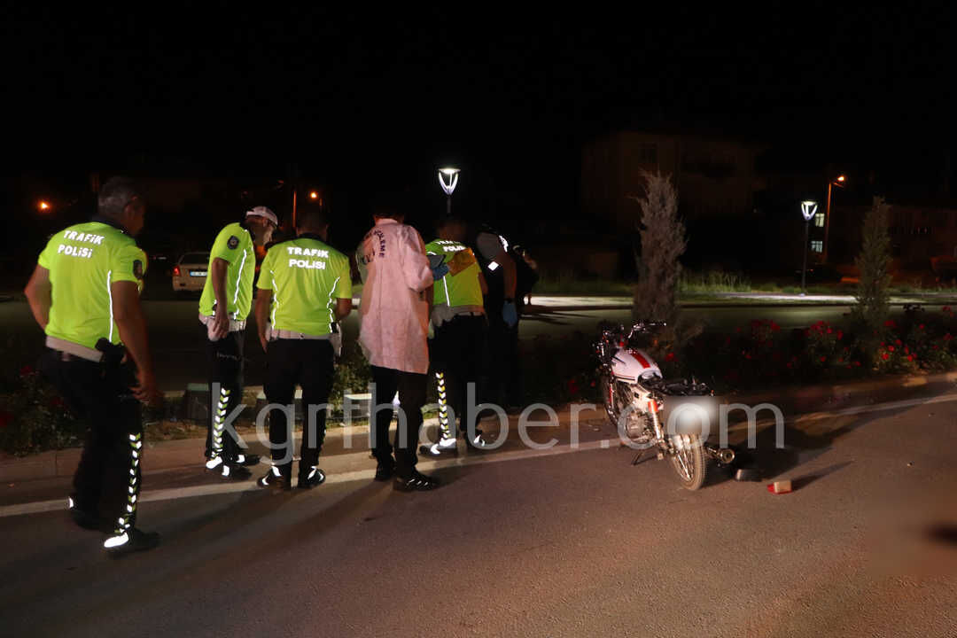 Cipe Arkadan Carpan Motosiklet Surucusu Agir Yaralandi7