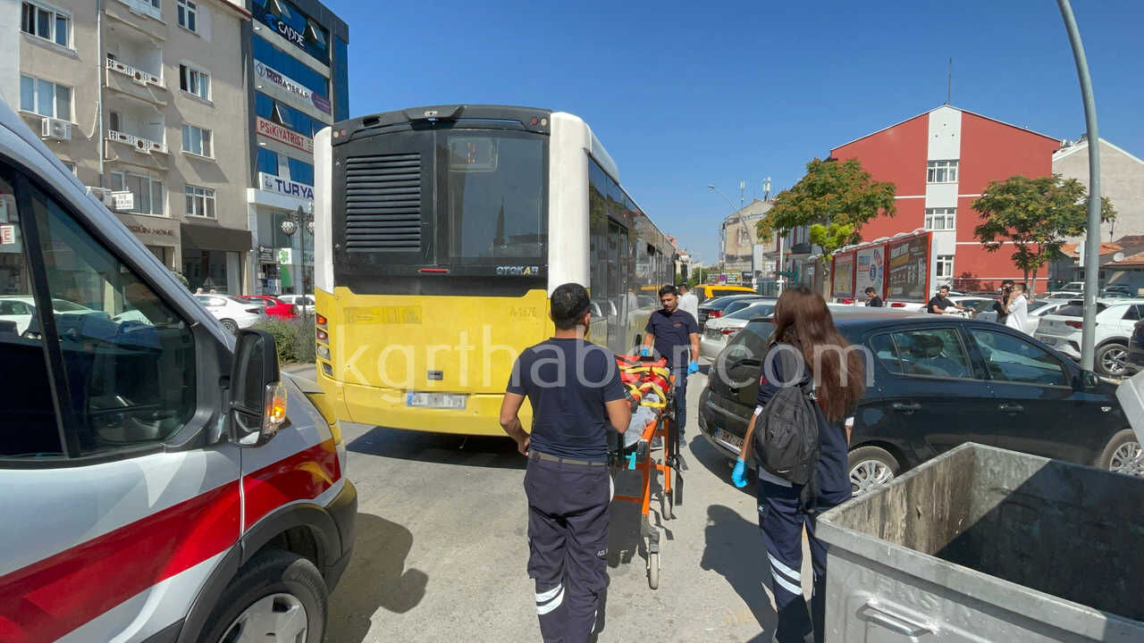 Halk Otobusunun Ani Fren Yapmasiyla Yere Dusen Yolcu Yaralandi7