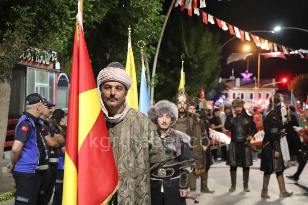 Karamanda 8 Uluslararasi Turk Dunyasi Soleni Yuruyusle Basladi9