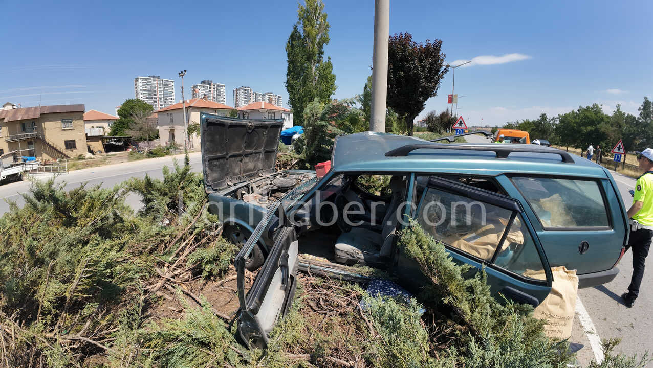Karamanda Feci Kaza 1I Cocuk 3 Yarali0