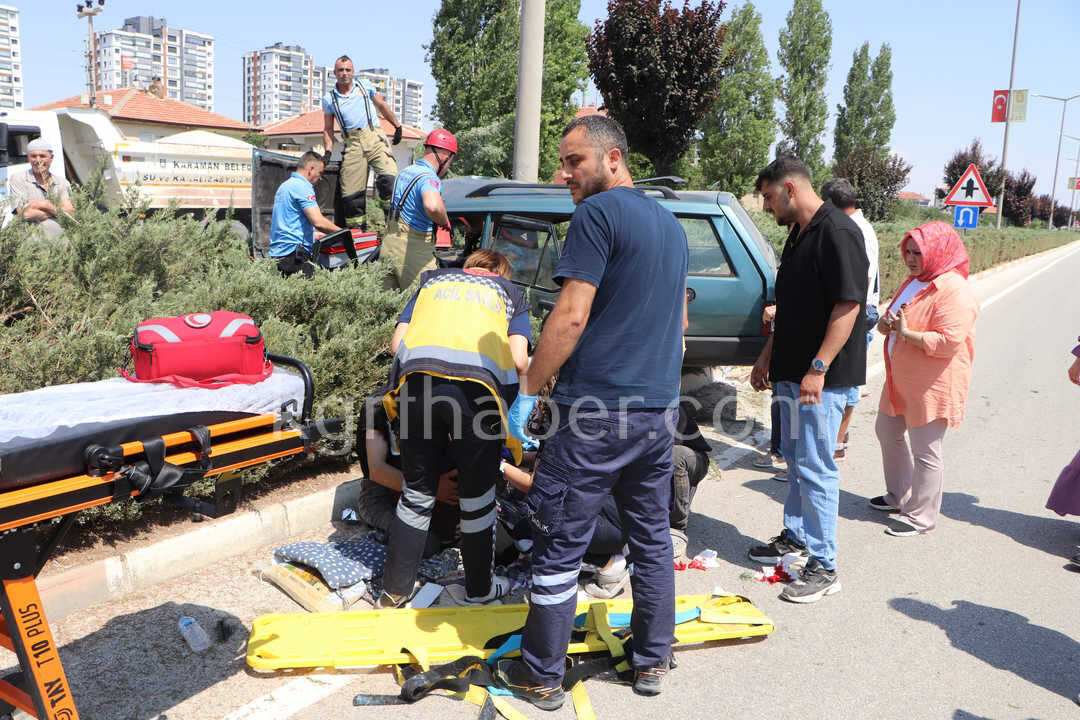 Karamanda Feci Kaza 1I Cocuk 3 Yarali1