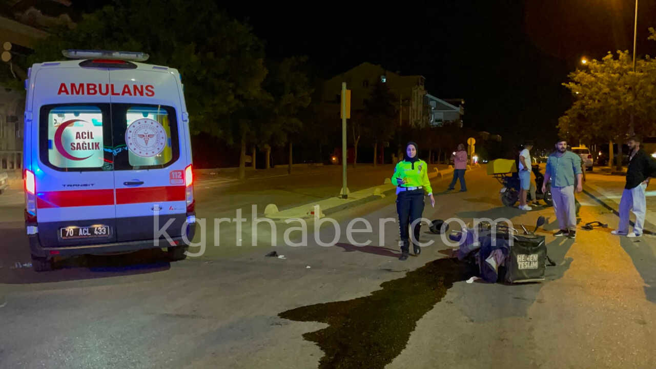 Karamanda Feci Kaza 20 Yasindaki Genc Agir Yarali1