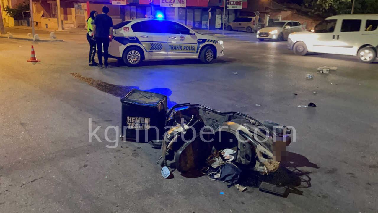 Karamanda Feci Kaza 20 Yasindaki Genc Agir Yarali3