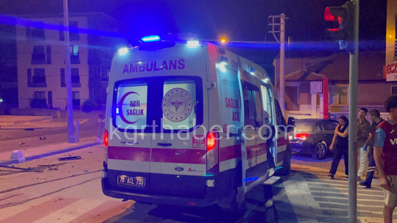 Karamanda Gece Ortalik Savas Alanina Dondu0