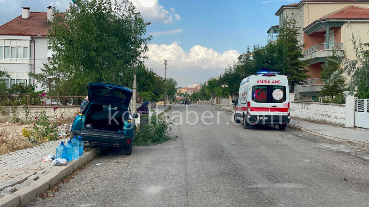 Karamanda Iki Suv Arac Kavsakta Carpisti 1 Yarali2