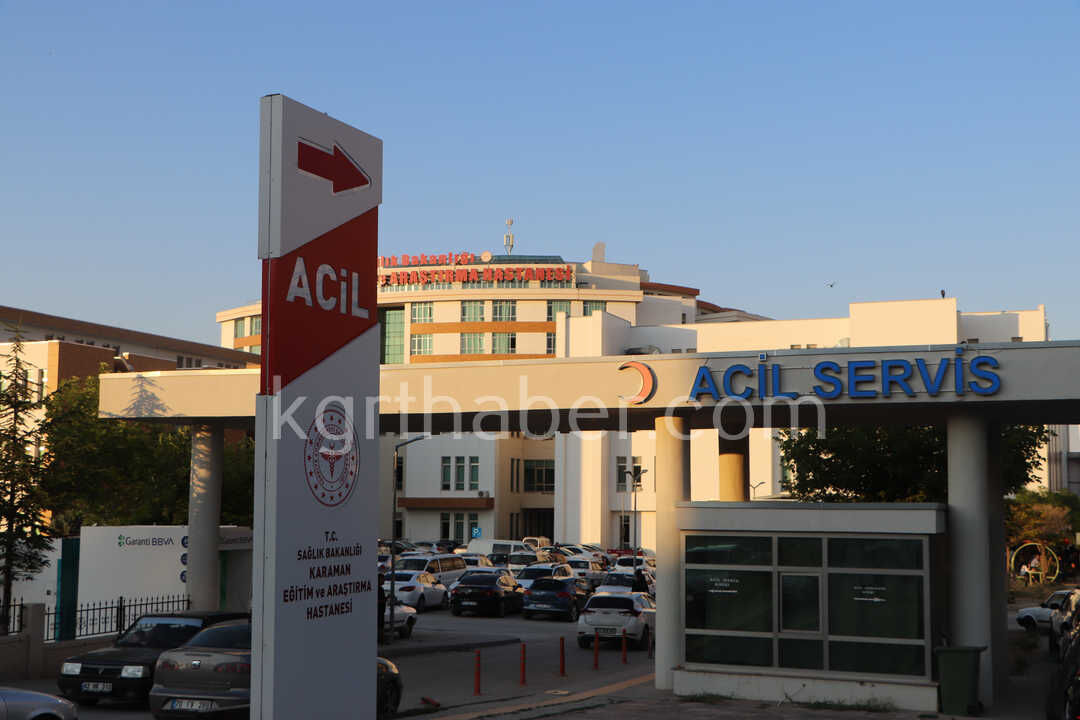 Karamanda Is Kazasi Geciren Iscinin Parmagi Hastanede Kurtarildi1