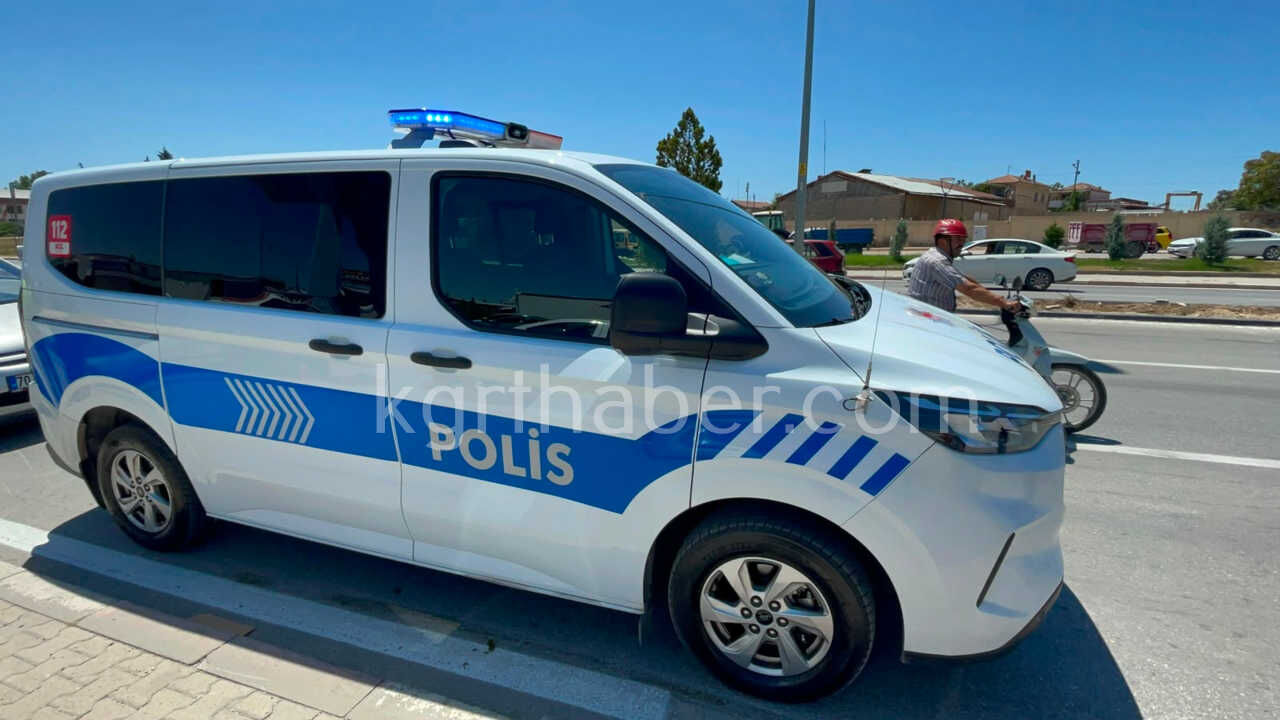 Karamanda Motosiklet Kazasi 1 Kisi Yarali0