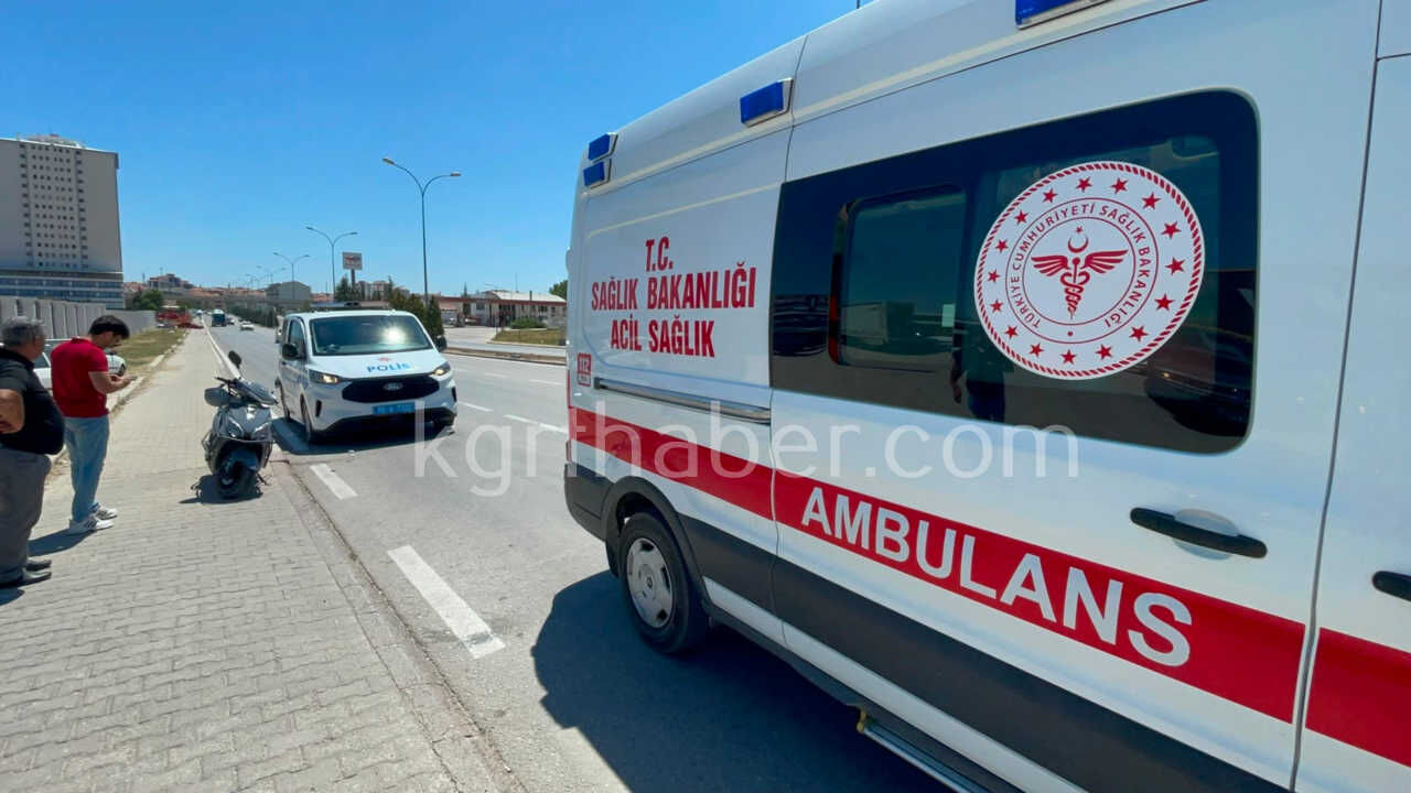 Karamanda Motosiklet Kazasi 1 Kisi Yarali3