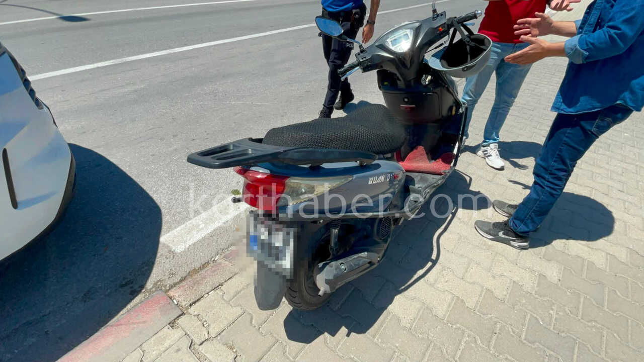 Karamanda Motosiklet Kazasi 1 Kisi Yarali7