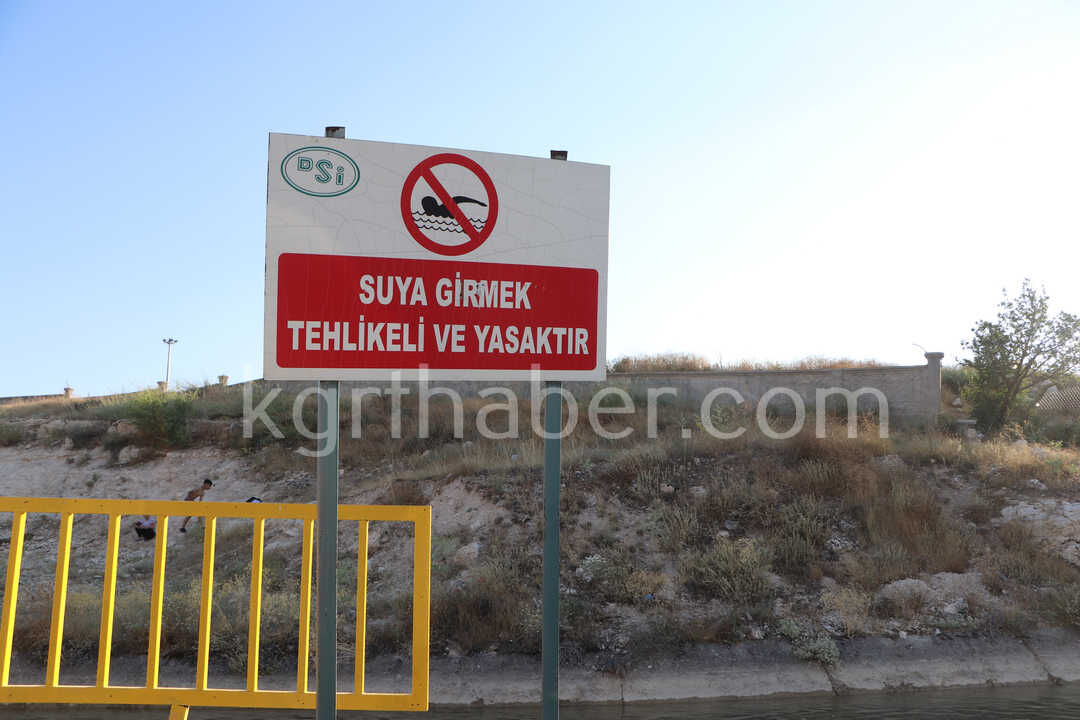 Karamanda Sulama Kanalinda Can Pazari Akintiya Kapilan Cocuklari Itfaiye Ve Afad Kurtardi (7)