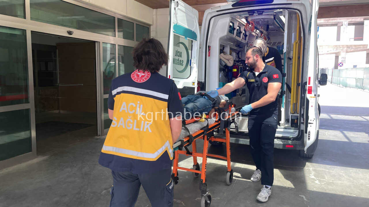 Karamanda Trafik Kazasi 1 Kisi Yaralandi0