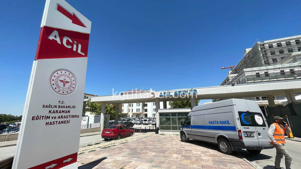 Karamanda Trafik Kazasi 1 Kisi Yaralandi1
