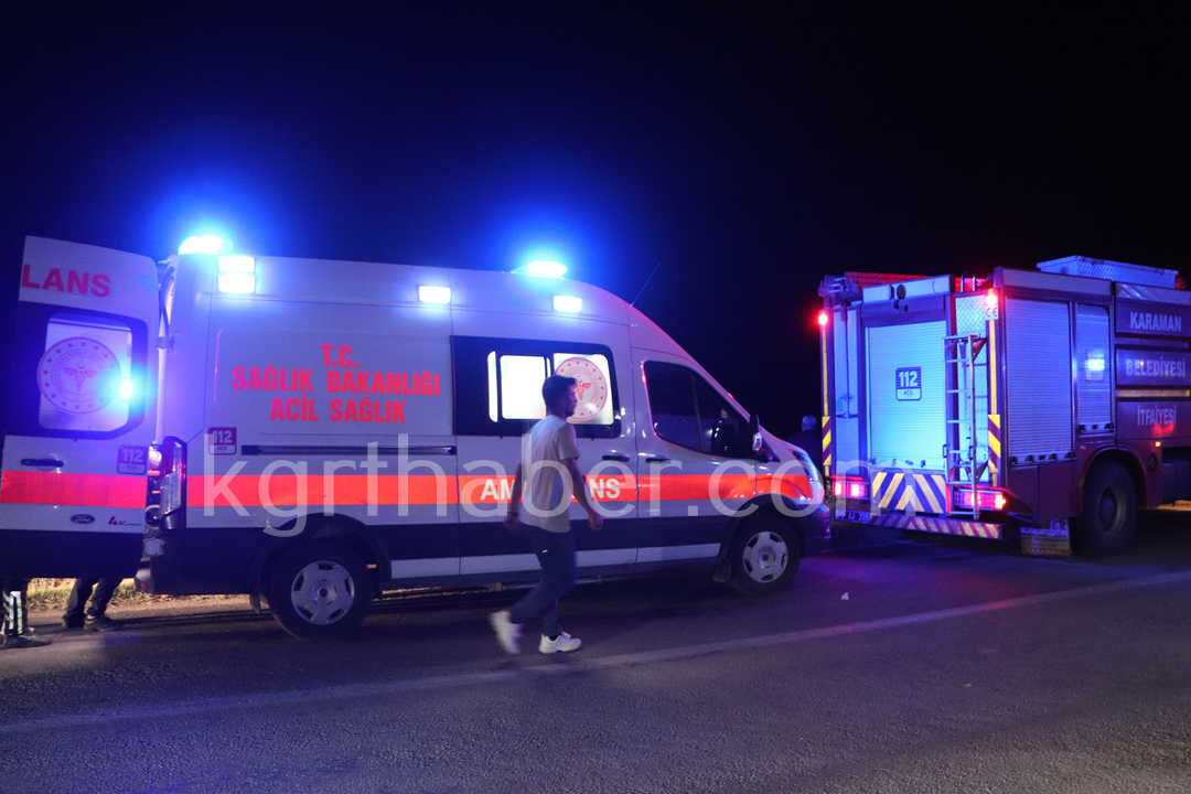 Kontrolden Cikan Otomobil Sarampole Takla Atti 3 Yarali11