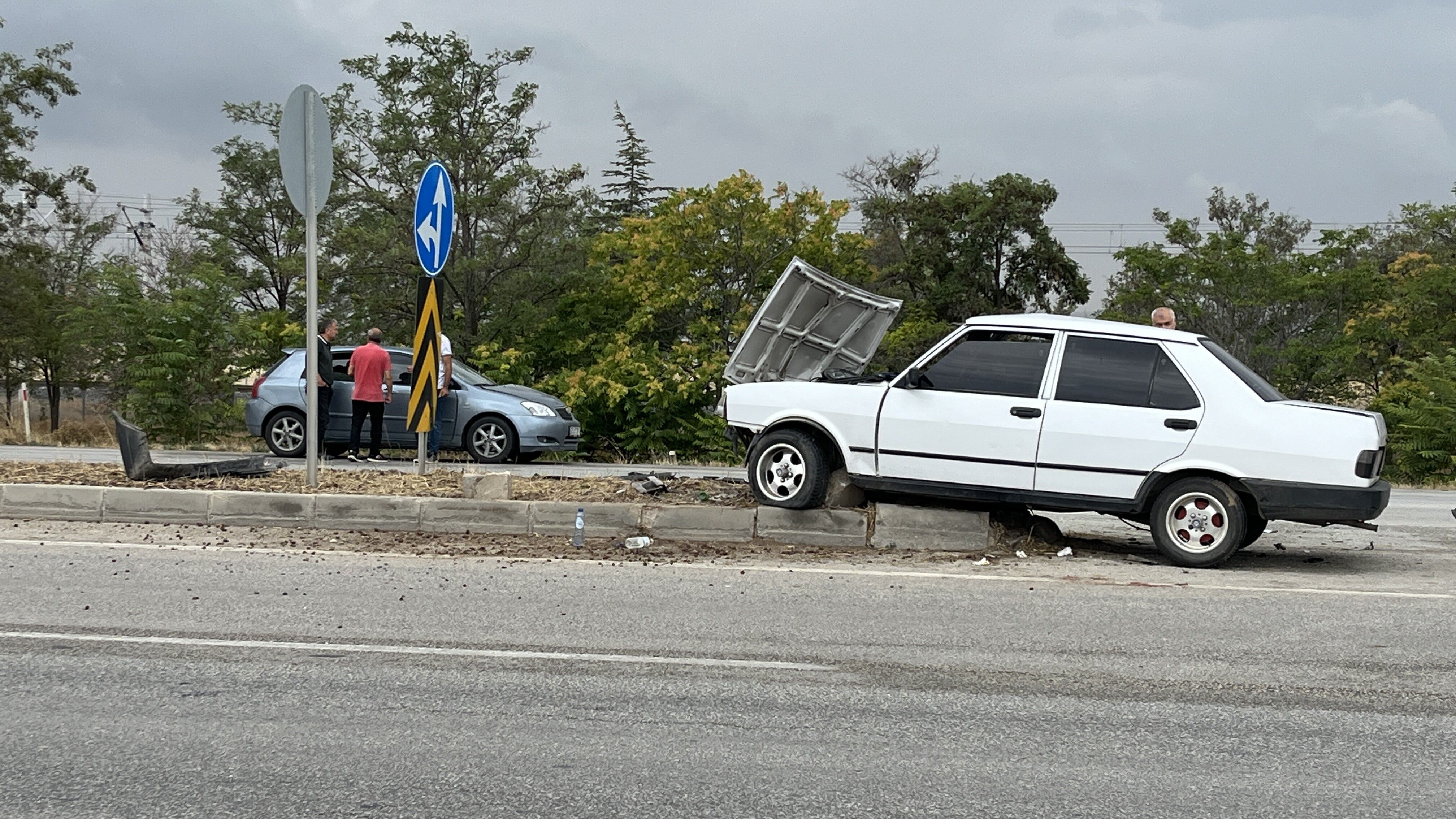 Konyada Kavsakta Feci Kaza 1I Agir 5 Yarali (5)