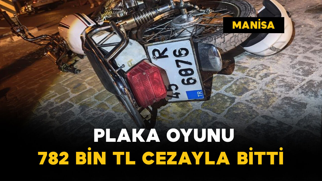 Plaka oyunu 782 bin TL'ye mal oldu