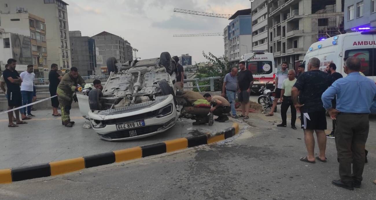 Takla Atan Otomobil Iki Gence Mezar Oldu2
