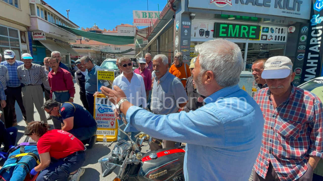 Yasli Motosiklet Surucusu Yaralandi7