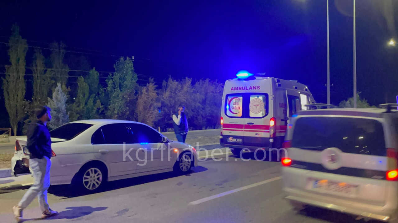 Karamanda 3 Aracli Zincirleme Kazada 2 Kisi Yaralandi5