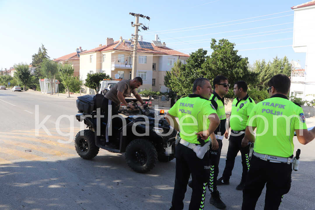 Karamanda Devrilen Atvdeki Anne Ve 6 Yasindaki Oglu Yaralandi0