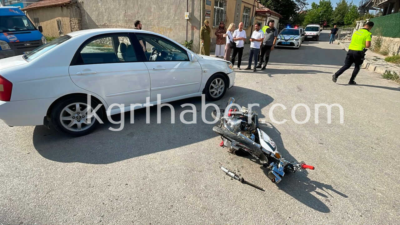 Karamanda Kazada Genc Surucu Yaralandi0