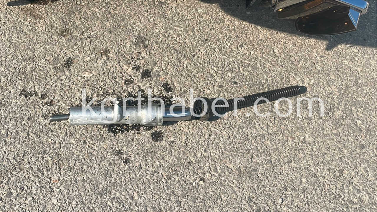 Karamanda Kazada Genc Surucu Yaralandi3