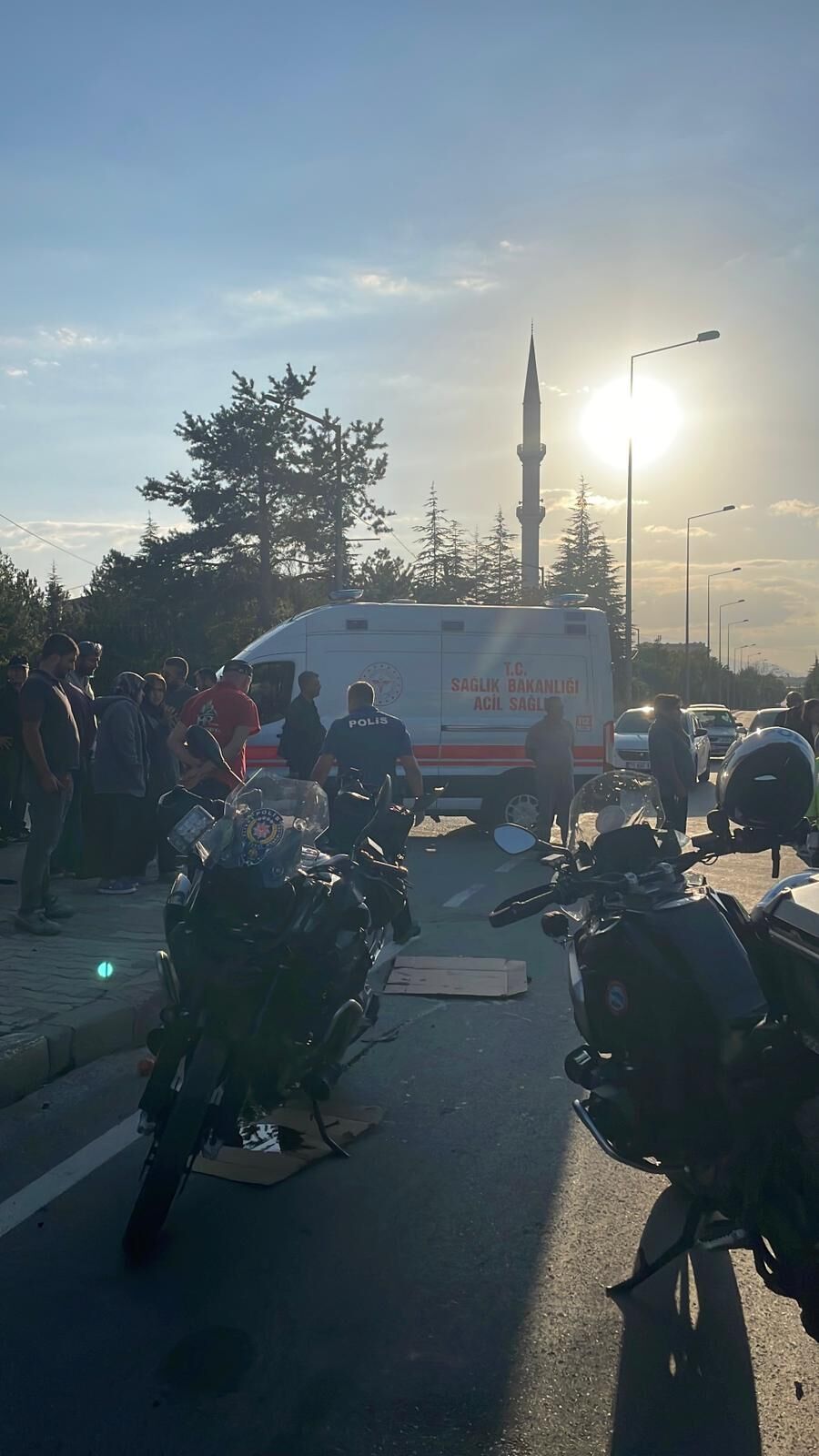 Karamanda Korkutan Carpisma 1 Polis Yarali (2)