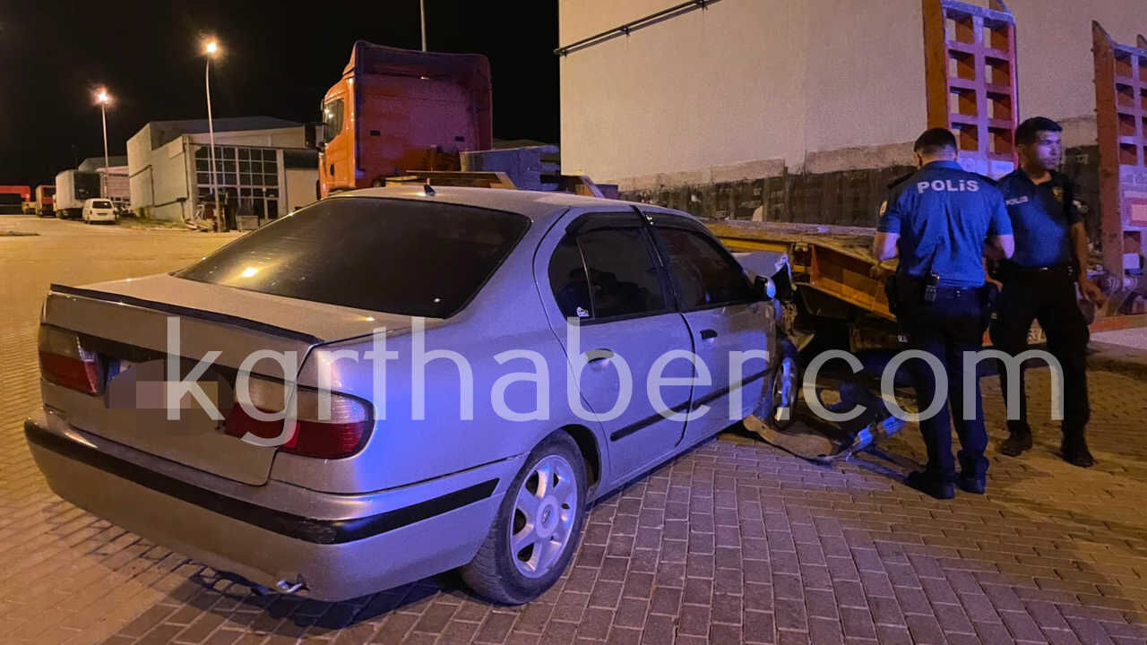 Karamanda Otomobil Dorseye Carpti 1 Yarali2