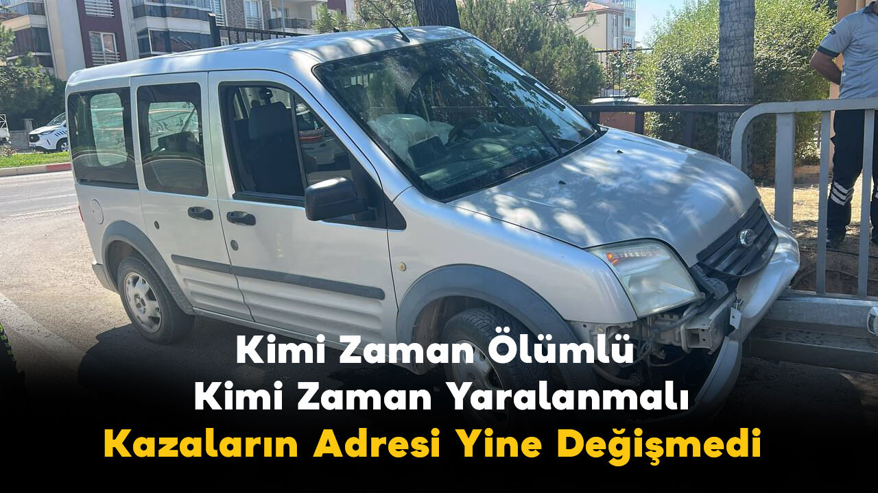 Karaman'da Sabıkalı Caddede Bir Kaza Daha: 22 Yaşındaki Kadın Sürücü Yaralandı