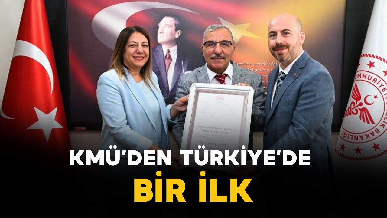 KMÜ’den Türkiye’de bir ilk