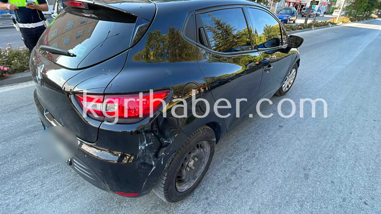 Otomobil Ile Motosikletin Carpistigi Kazada 1 Kisi Yaralandi0
