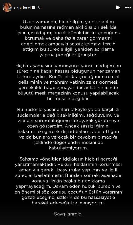 Ozge Ozpirincci Sessizligini Bozdu Iddialar Sonrasi Hukuki Hamle4