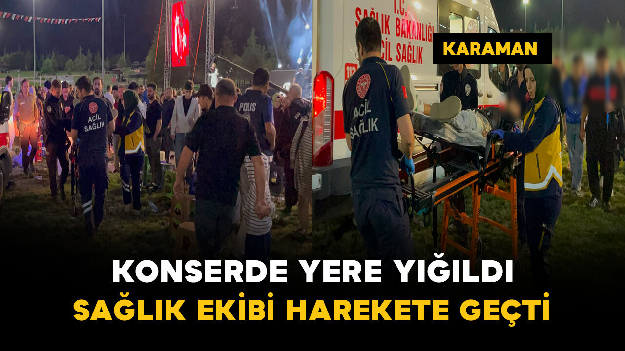 Türk Dünyası Şöleni'nde yere yığılan genç sağlık ekibini harekete geçirdi
