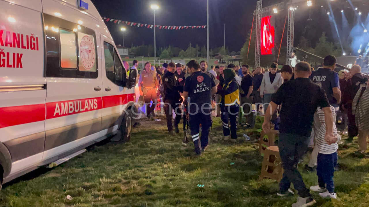 Turk Dunyasi Soleninde Yere Yigilan Genc Saglik Ekibini Harekete Gecirdi0