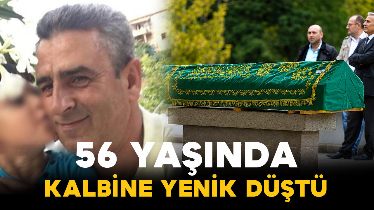 Karaman'da 56 yaşında kalbine yenik düştü