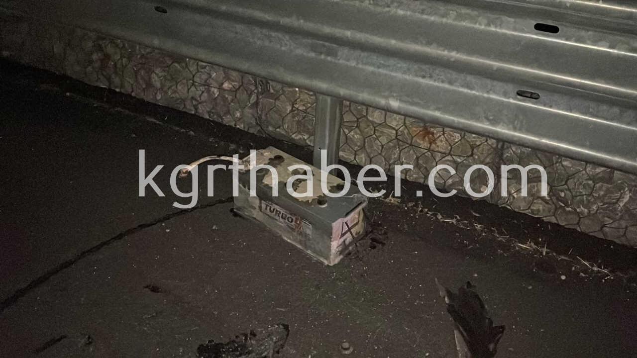 Devrilen Otomobilin Surucusu Yaralandi Tanker Surucusu Kaza Yerinden Kacti13