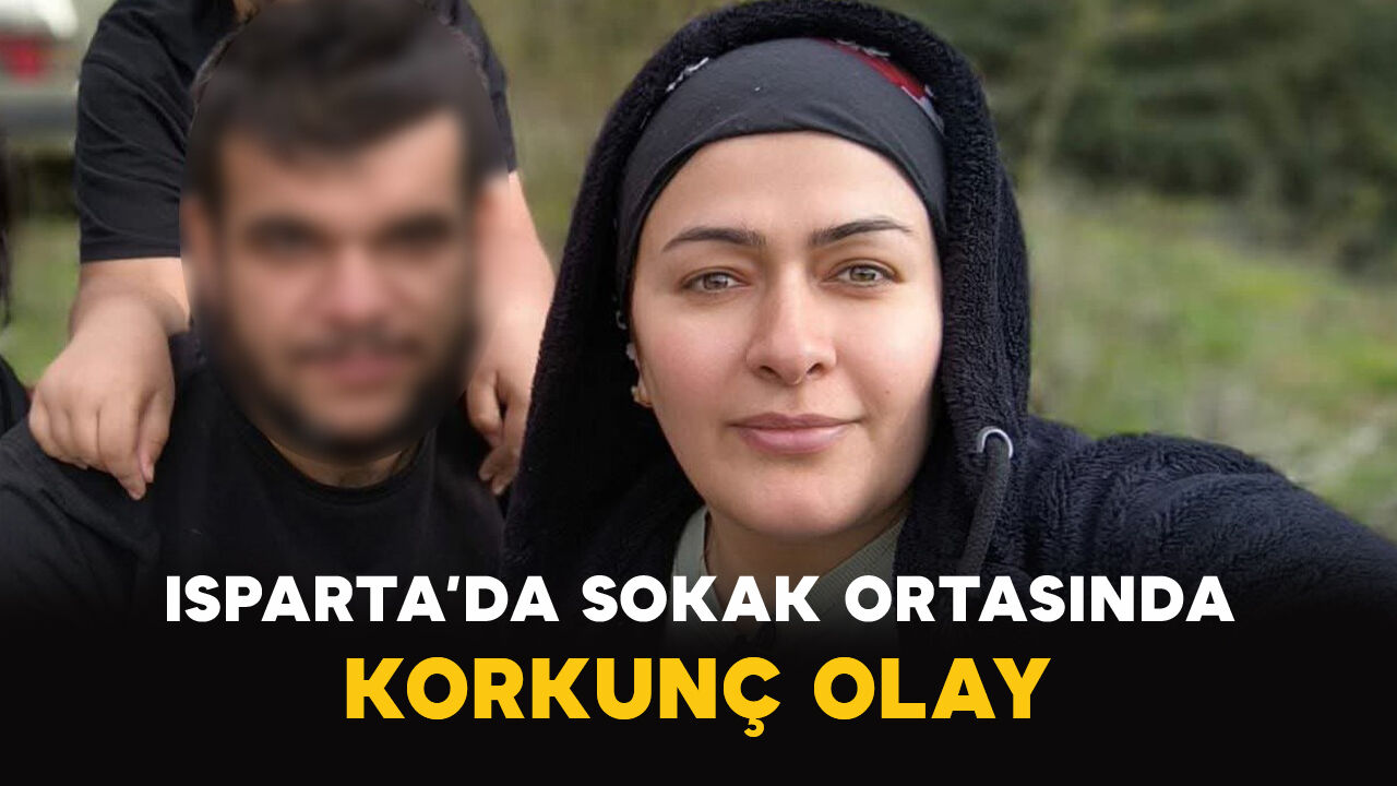 Isparta’da sokak ortasında korkunç olay: Eşini tüfekle vurdu
