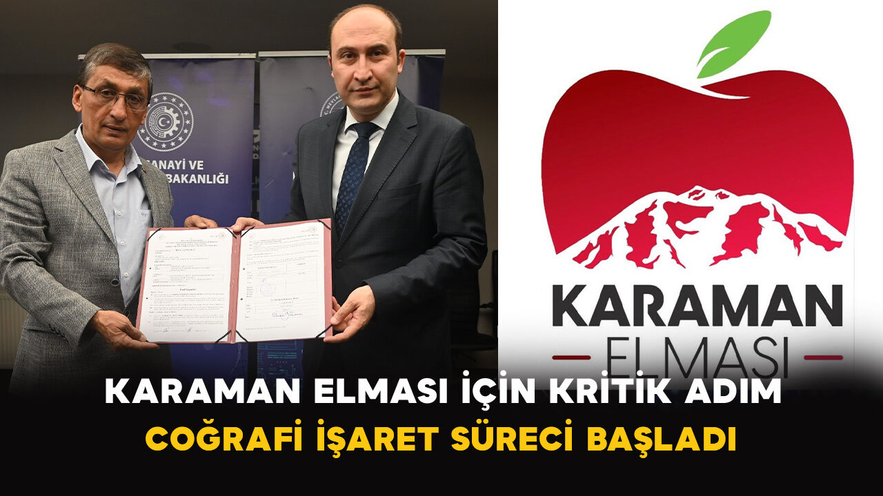 Karaman Elması İçin Kritik Adım: Coğrafi İşaret Süreci Başladı
