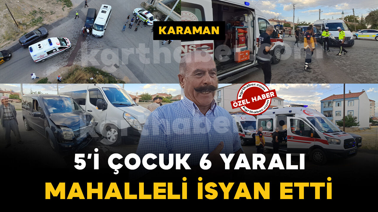 5'i öğrenci 6 kişi yaralandı: mahalleli isyan etti