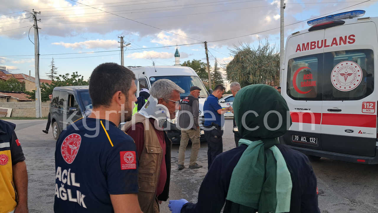Karaman Son Dakika Ogrencileri Tasiyan Okul Servisi Kaza Yapti11