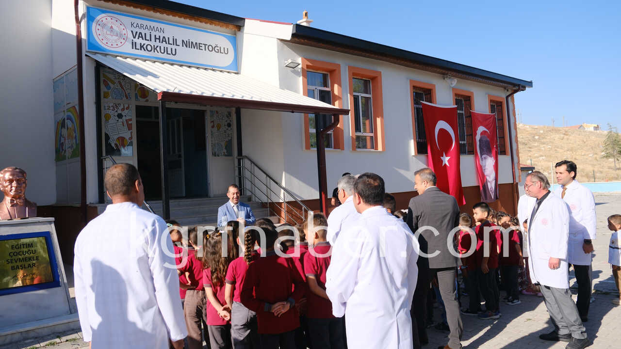 Karamanda 50 Bin 750 Ogrenci Icin Yeni Egitim Donemi Basladi12