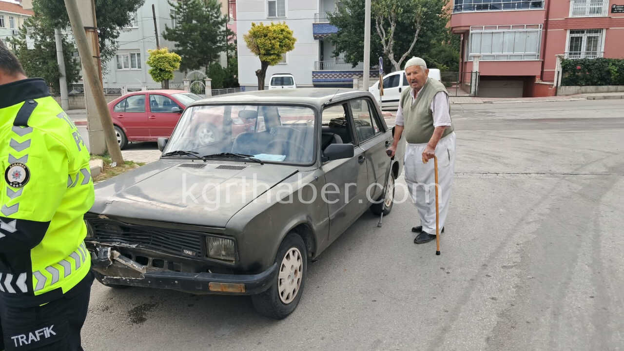 Karamanda 88 Yasindaki Surucu Kazayi Yara Almadan Atlatti3