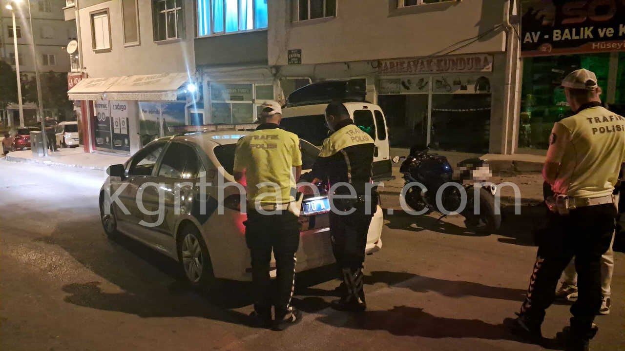 Karamanda Abarti Egzozlu Motosiklet Surucusune Ceza3